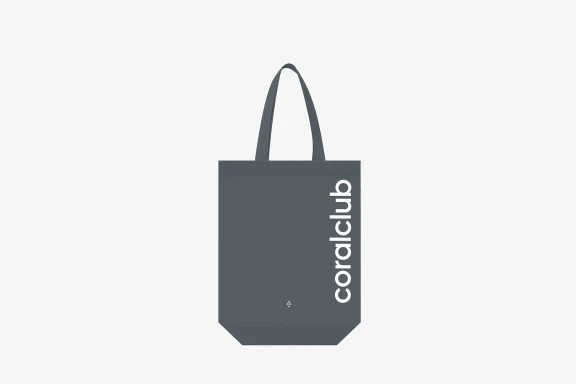 Borsa Coral Club, grigia