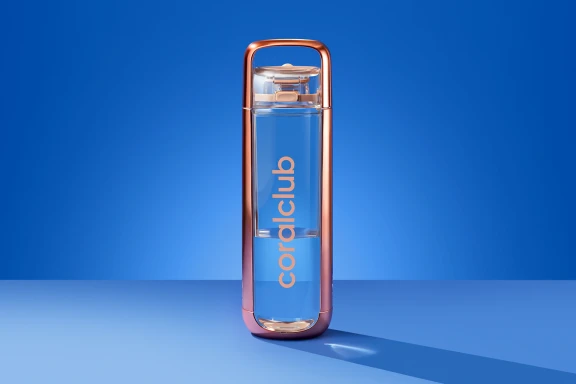 Bottiglia per acqua KOR One, rose gold
